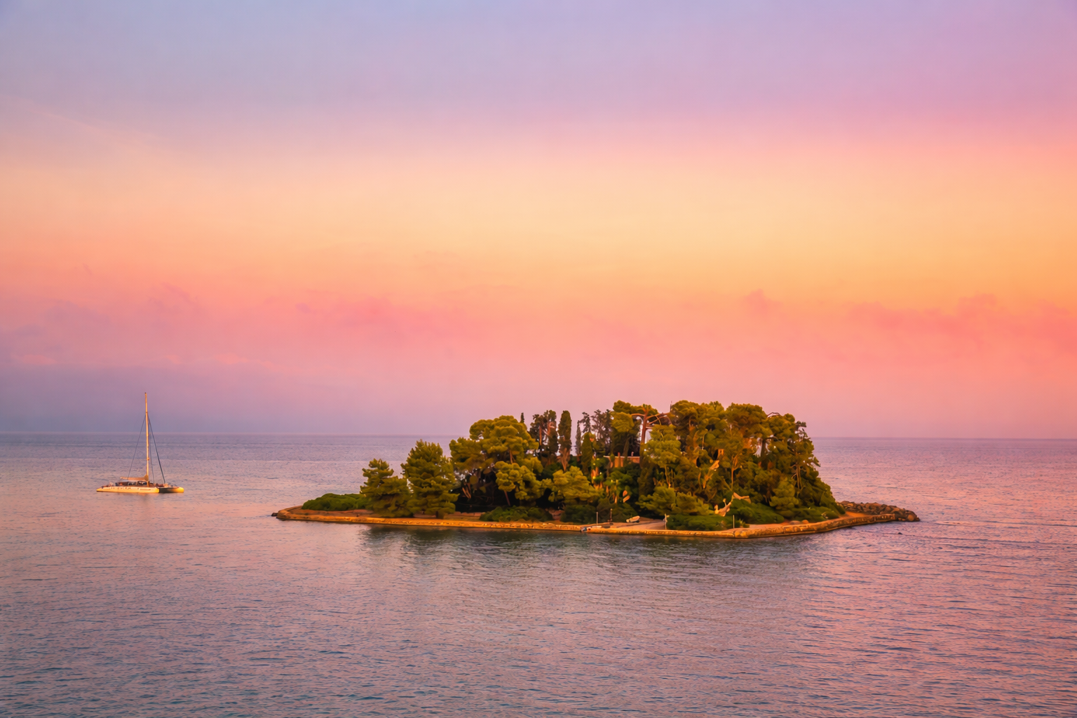 boats allegria,exclusive yacht vacations,Vido Island, Corfu,sunset,boat trip,rib boat,inflatable boat,excursion,romantic,island,attractions,allegria,canvas by mitsis messonghi, messonghi,moraitika,olivar suites