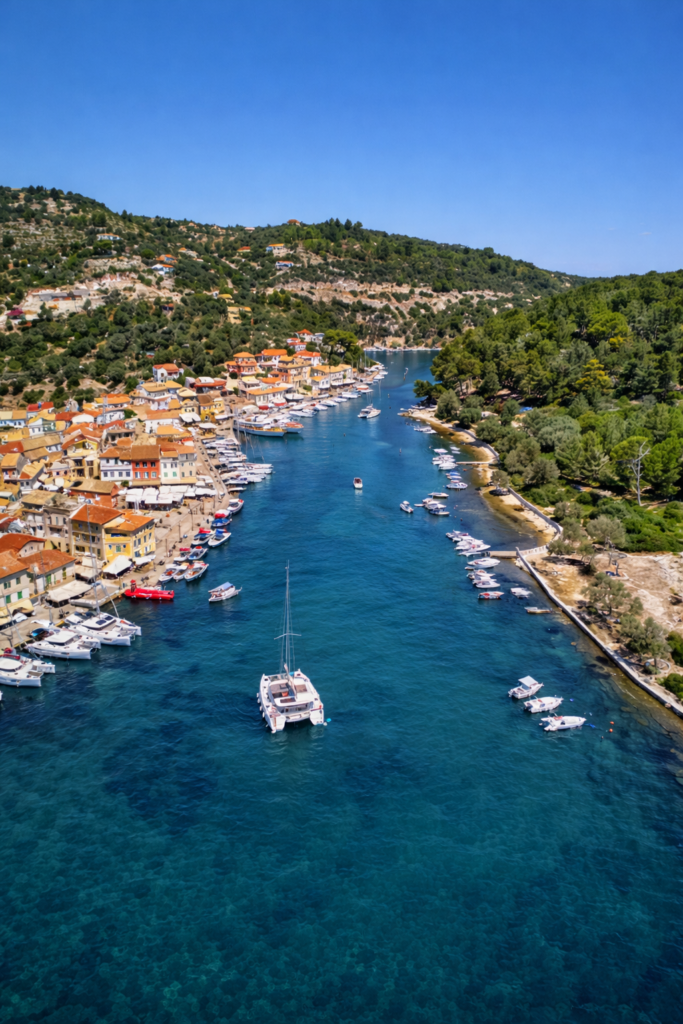boats allegria,exclusive yacht vacations,Gaios,Paxos, Ionian sea,turquoise waters, crystal clear water,inflatable boat,rib boat,boat trip, sea excursion,sea,Greek village,island vibes,sailing boats,harbor,attractions,allegria,canvas by mitsis messonghi, messonghi,moraitika