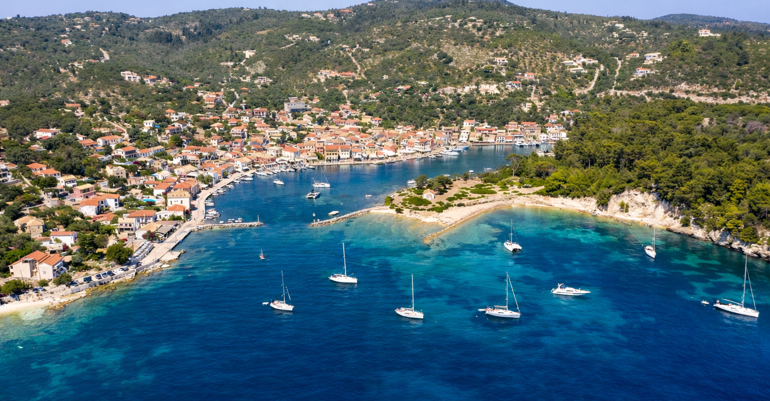 boats allegria,exclusive yacht vacations,Paxos, Gaios, Ionian Sea, harbor, marina, turquoise waters, crystal clear sea, boats, inflatable boat, rib boat, boat trip,island, Greek village,attractions,allegria,canvas by mitsis messonghi, messonghi,moraitika,olivar suites
