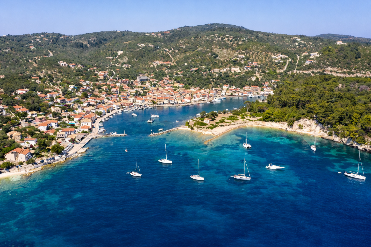 boats allegria,exclusive yacht vacations,Paxos, Gaios, Ionian Sea, harbor, marina, turquoise waters, crystal clear sea, boats, inflatable boat, rib boat, boat trip,island, Greek village,attractions,allegria,canvas by mitsis messonghi, messonghi,moraitika,olivar suites